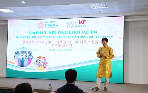 Korea Foundation giao lưu sinh viên Ngôn ngữ và Văn hóa Hàn Quốc ĐH Đông Á