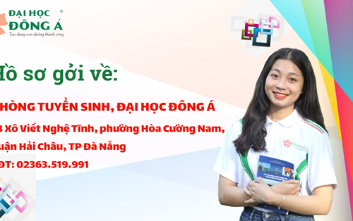 Hướng dẫn đăng ký xét tuyển học bạ Đại học Đông Á (DAD)
